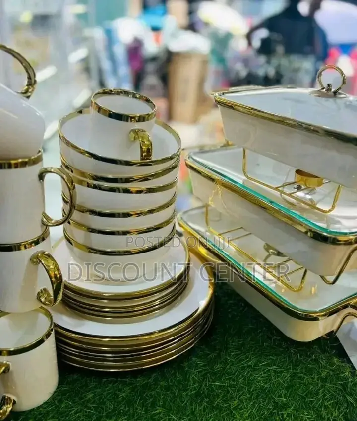 Gold Dinner Set