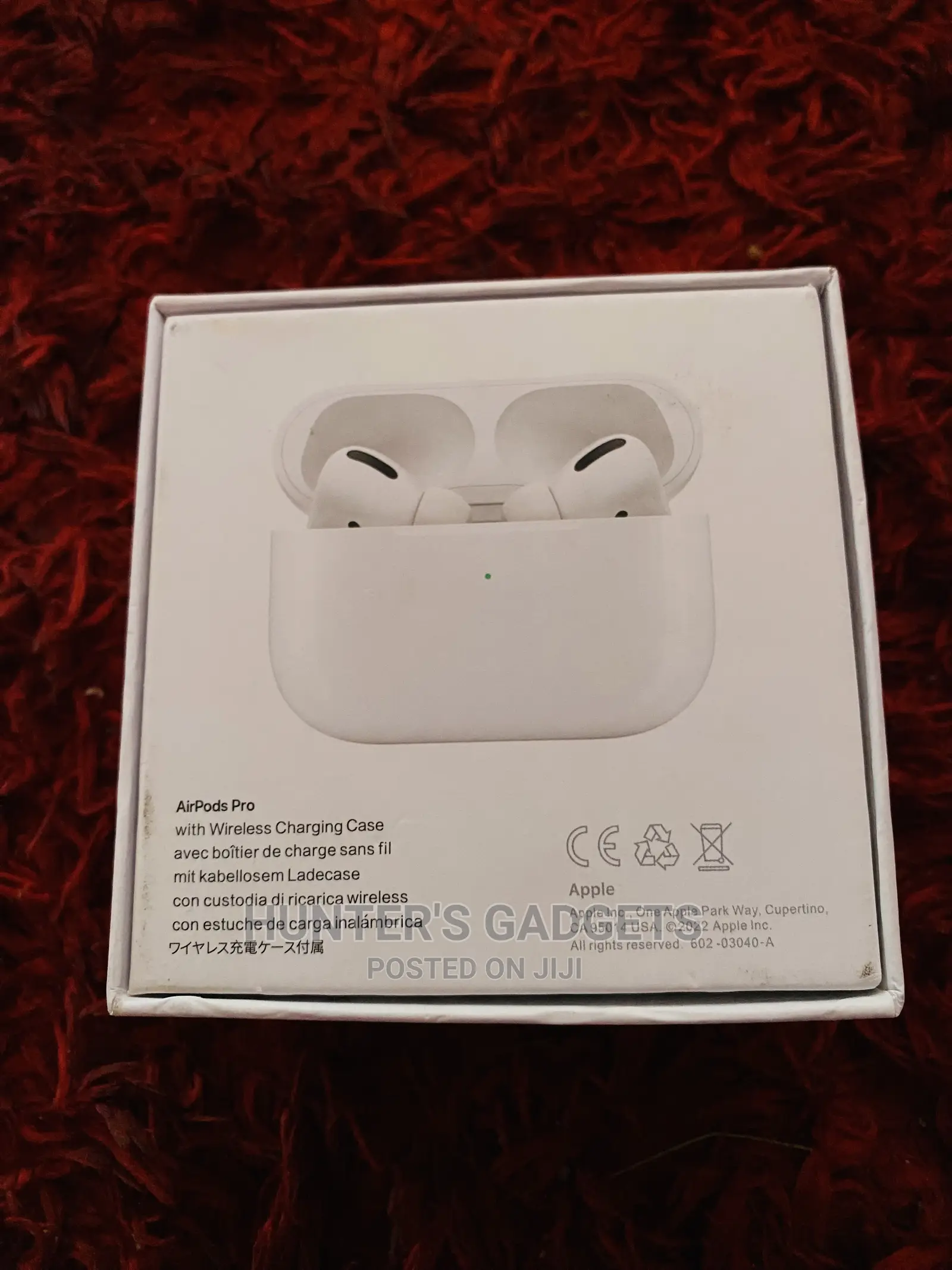 Airpods Pro Bluetooth Wireless Charging Case