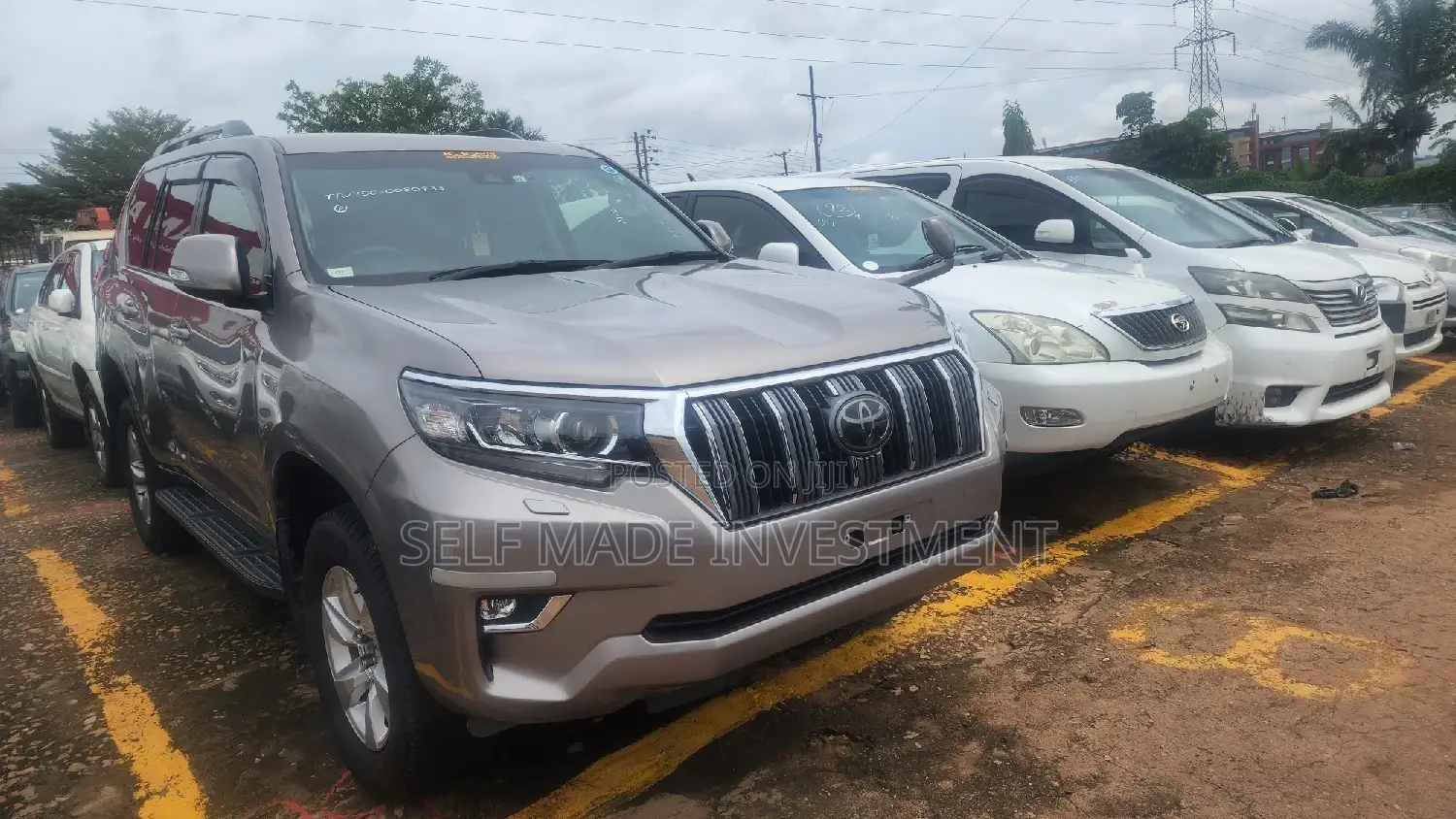 Toyota Land Cruiser Prado 2018 Beige