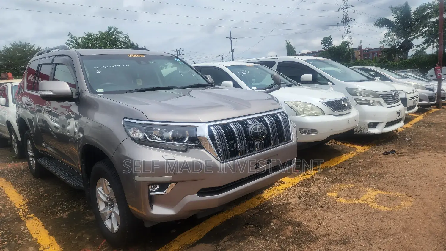 Toyota Land Cruiser Prado 2018 Beige