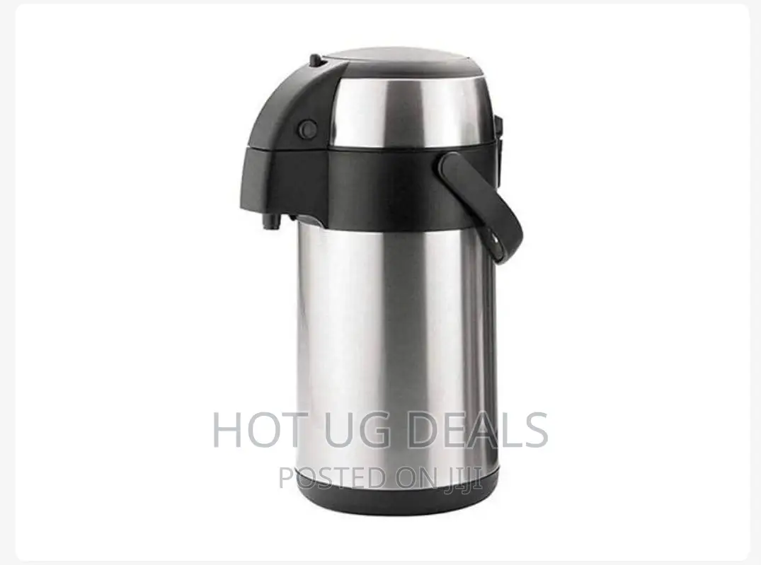 5L Always Stainless Steel Hot Air Pot for Coffee - Silver