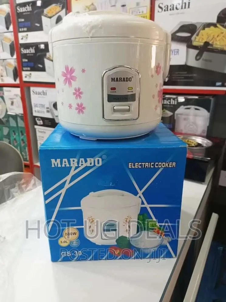 Marado 3L Electric Rice Cooker - White