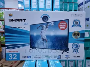 32 Inch Smartplus Frameless DVB-T2 Free to Air Tv - Black