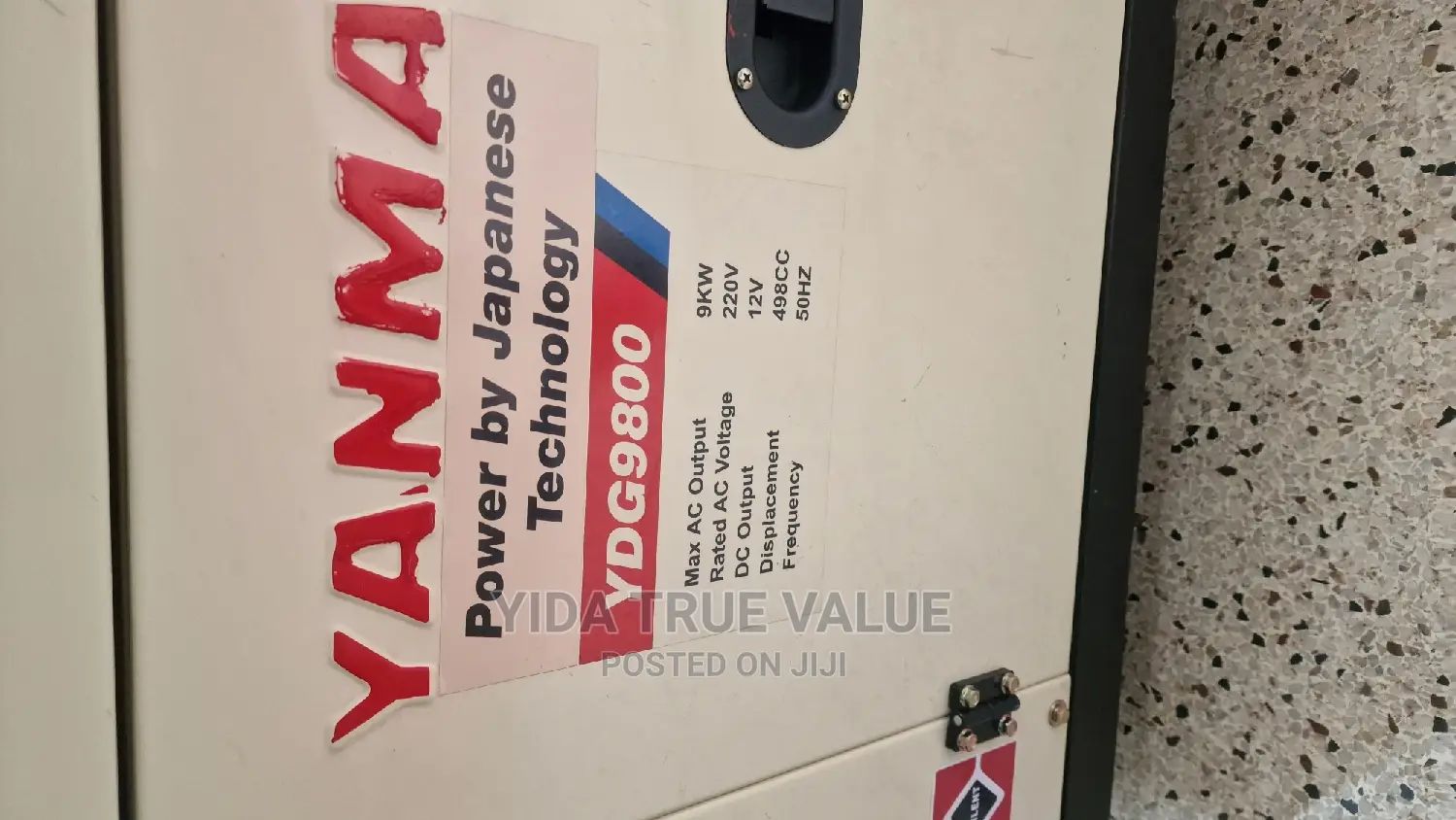 Generator 9kw Yanamah Japanese Technology