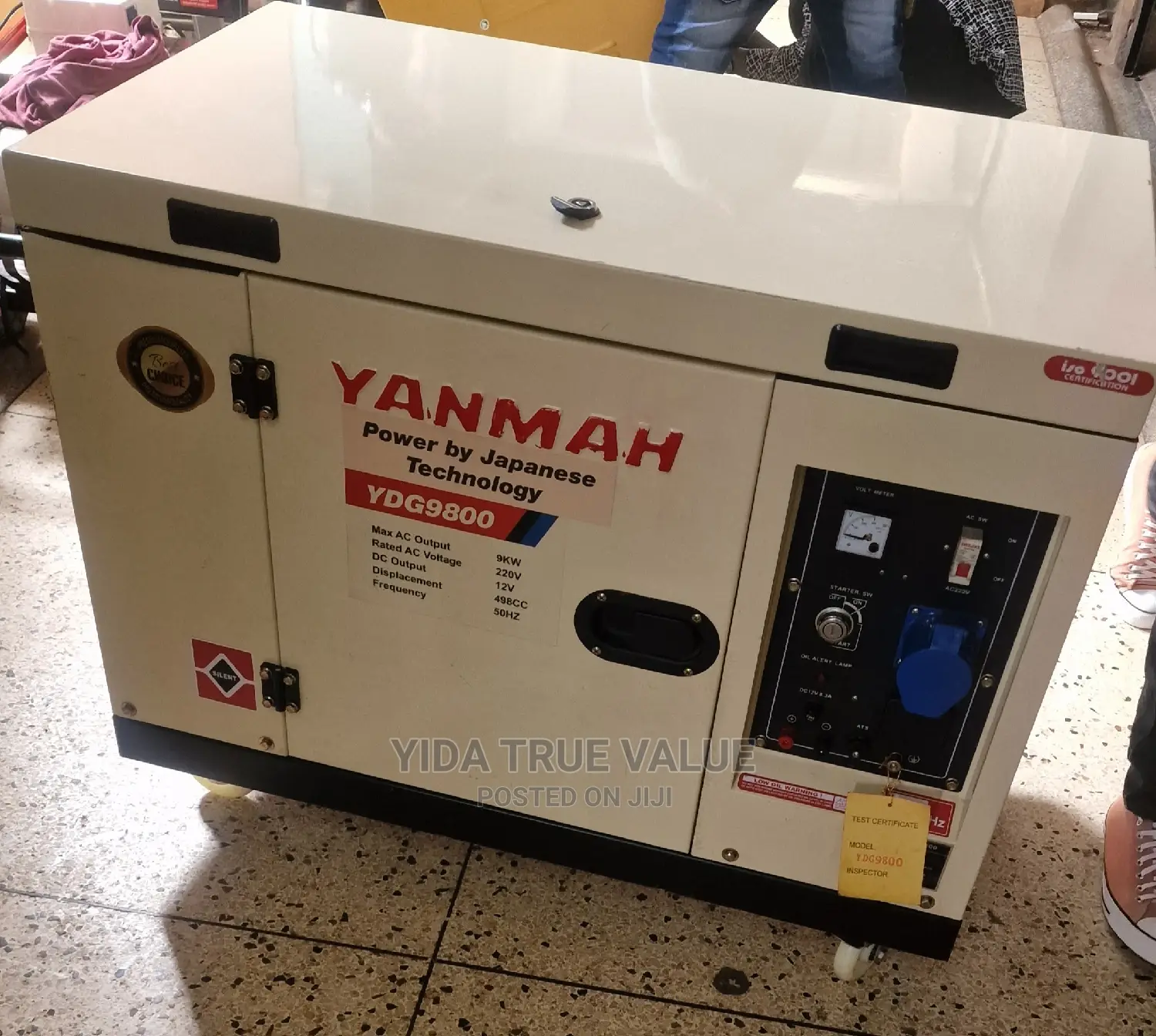 Generator 9kw Yanamah Japanese Technology