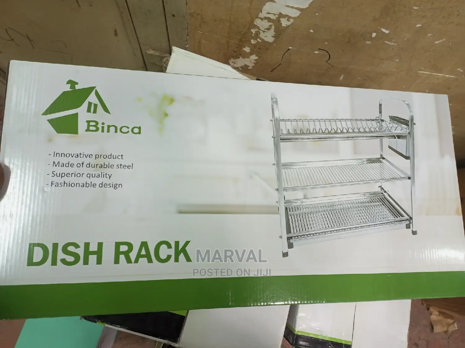 Large 3layer Dish Racker