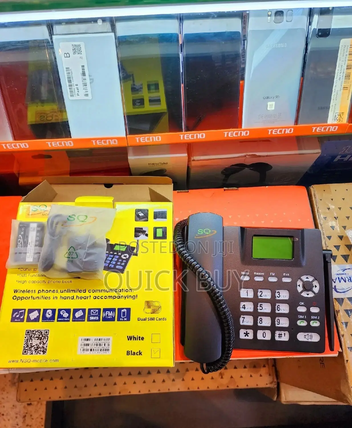 SQ Duo Sim Landline Phone
