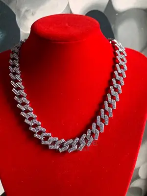 Iced Out Cuban Necklaces Available