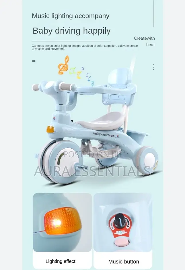 Children Tricycle Bicycle/ Stroller