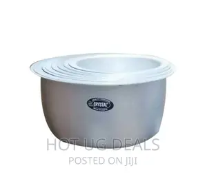 8pcs Set of Aluminum Crystal Saucepans ( 12 - 19)- Silver