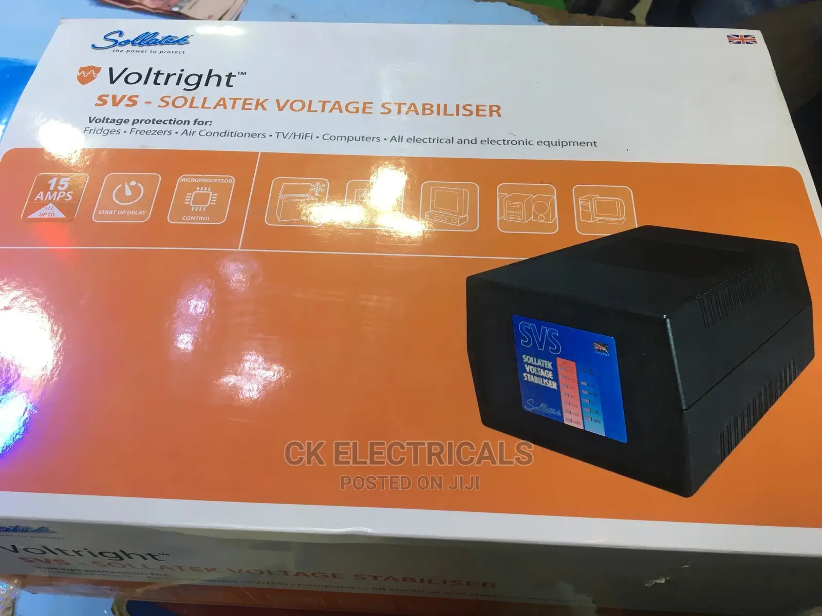 Sollatek Voltage Stabiliser 3000watts