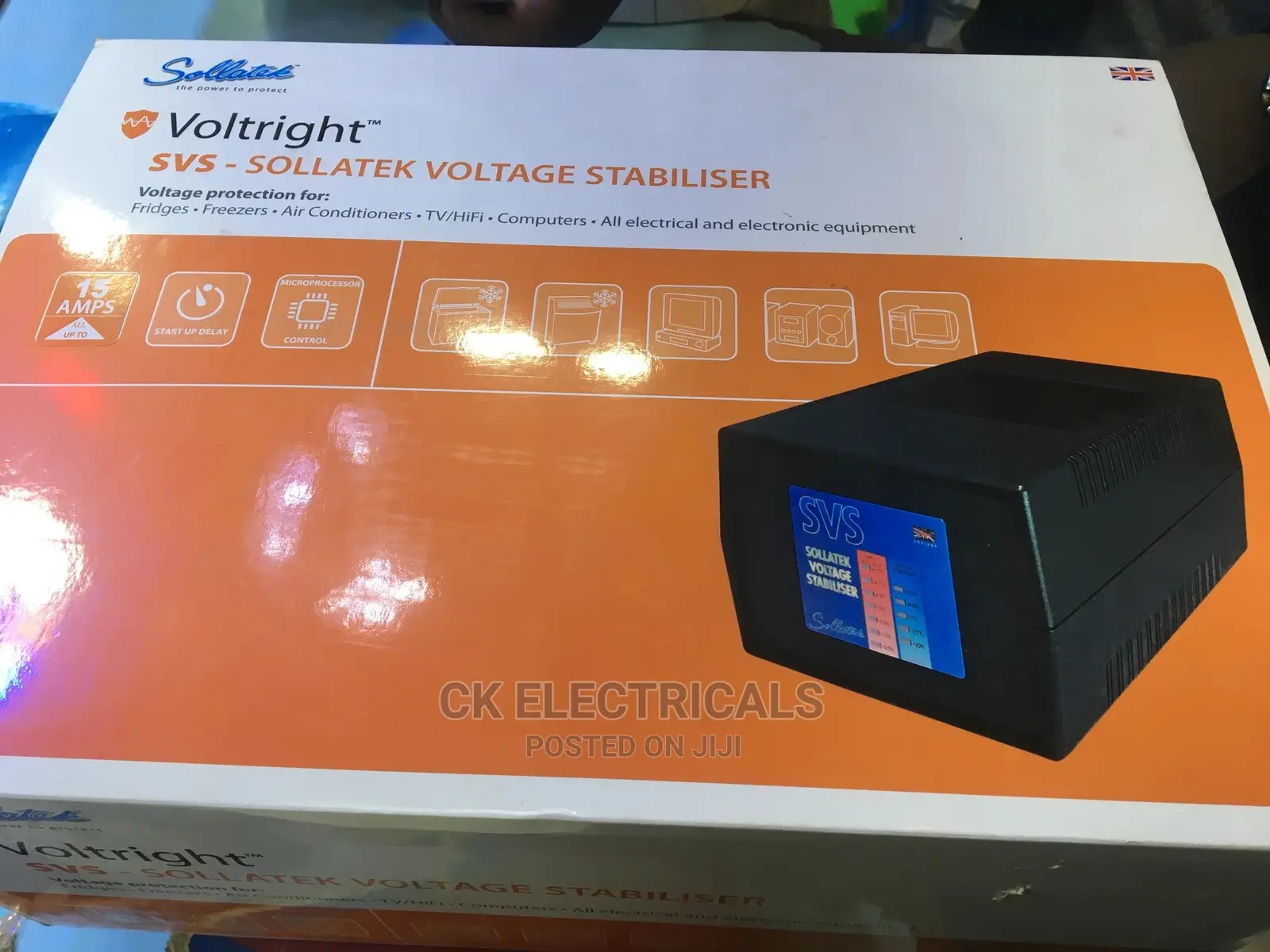 Sollatek Voltage Stabiliser 3000watts