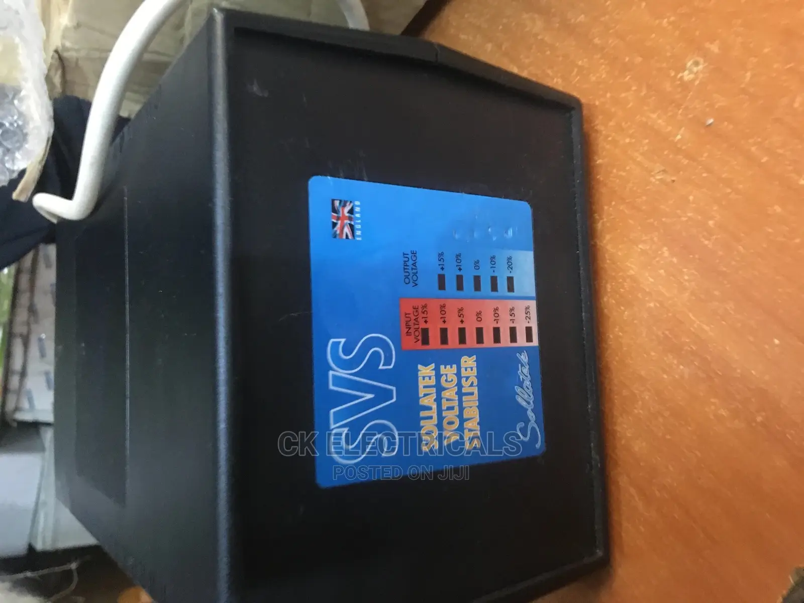 Sollatek Voltage Stabiliser 3000watts