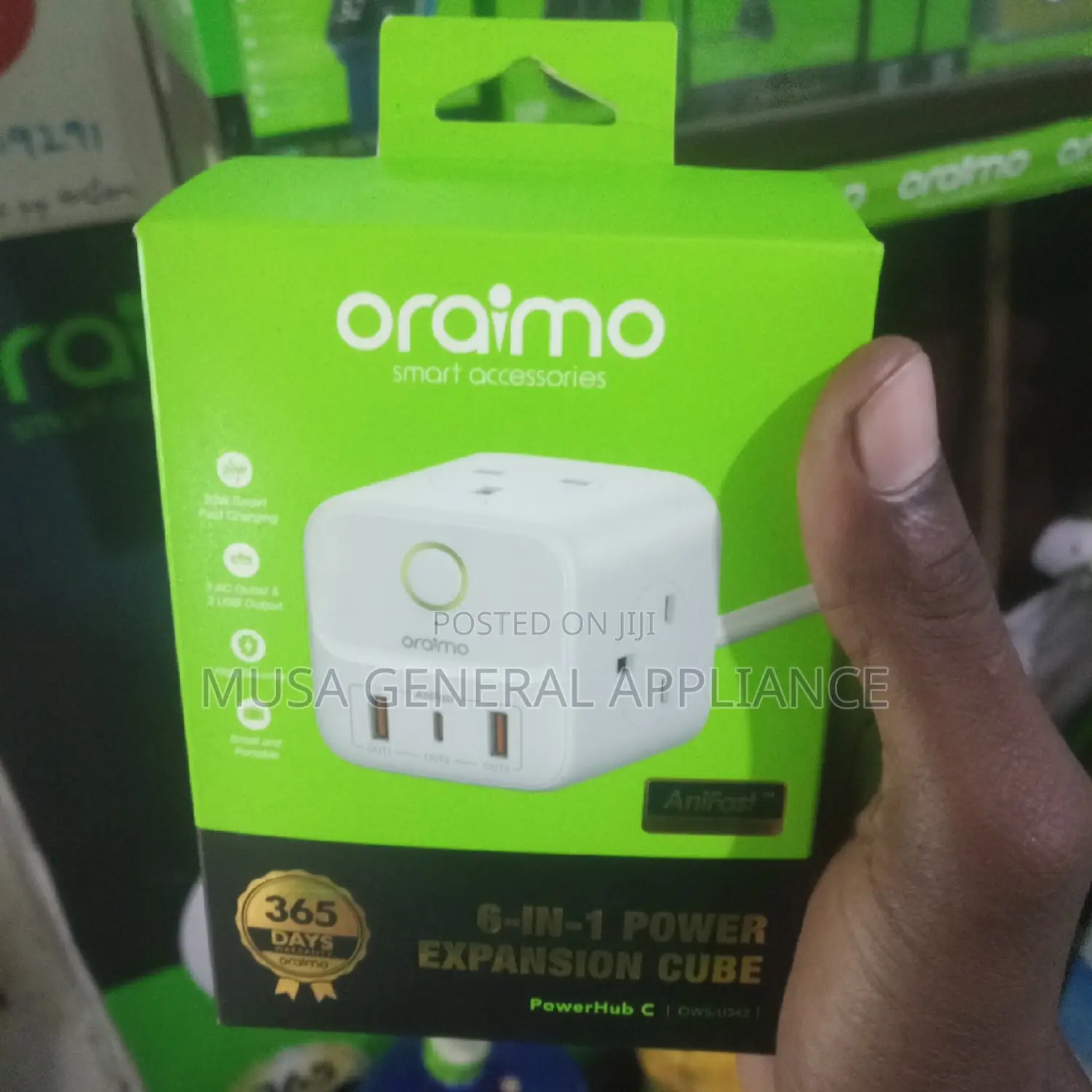 6 in 1 Power Extension
