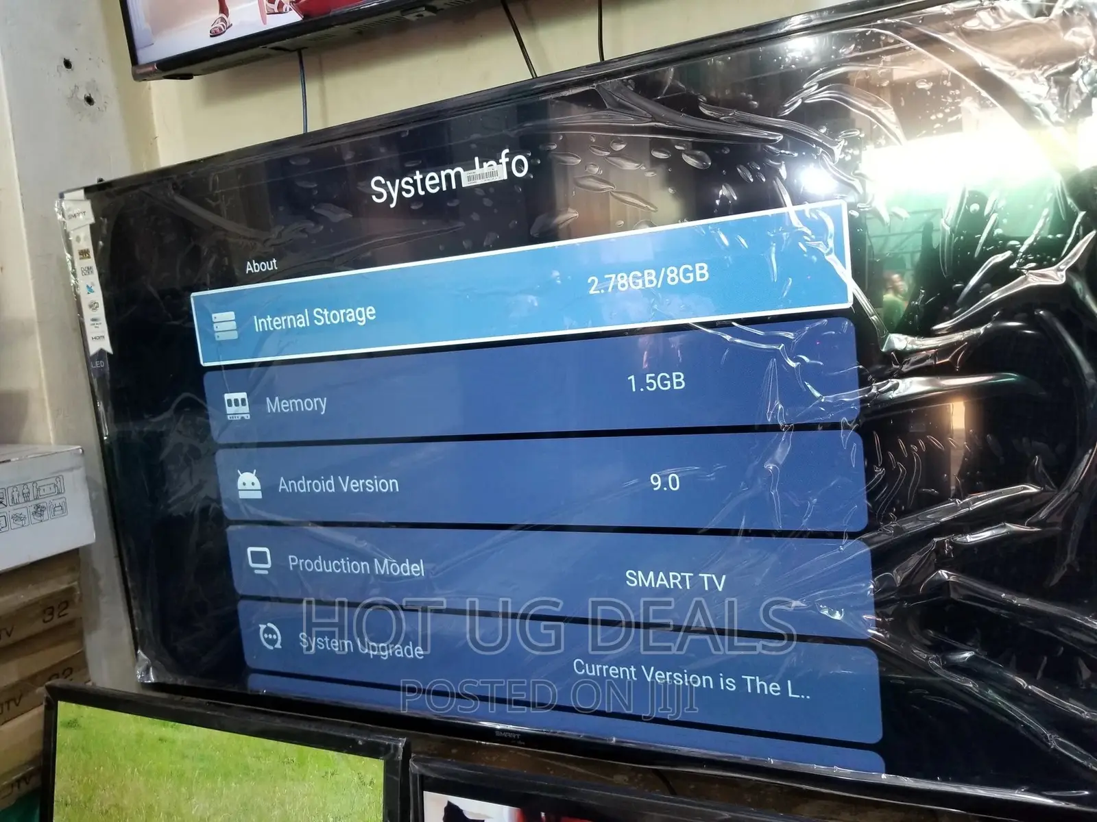 Smartplus 55inch Full HD Smart Android TV - Black