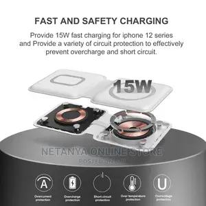 2in1 Wireless Foldable Charger
