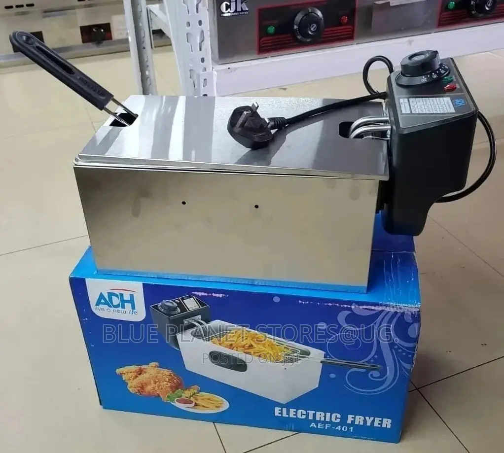 Adh 3.0l Single Electric Deep Fryers // 2000w // Aef-401.