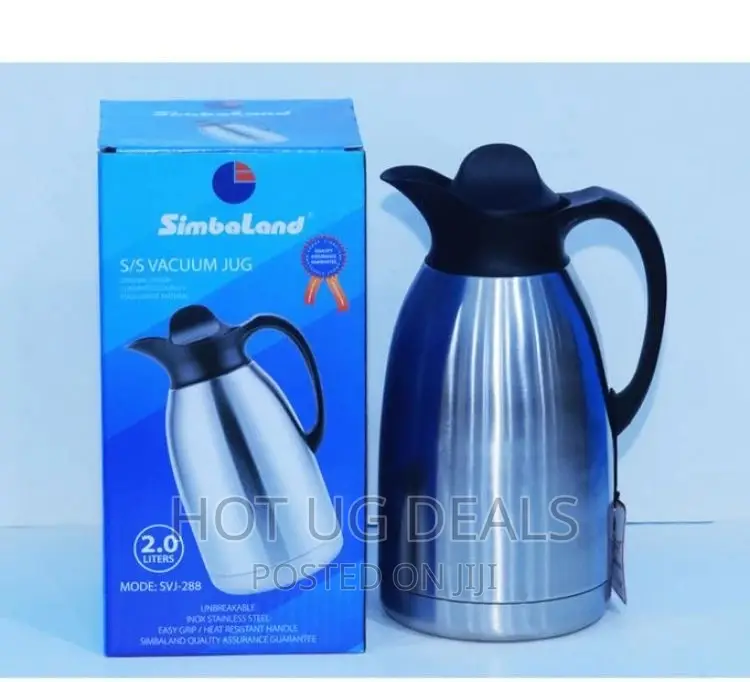 2l Simbaland Unbreakable Vacuum Flask 2l - Silver