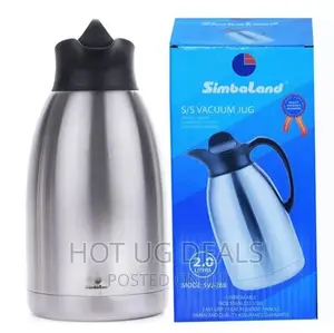 2l Simbaland Unbreakable Vacuum Flask 2l - Silver