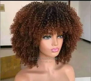 Hair Wigs Curls With Fringes