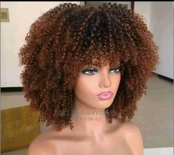 Hair Wigs Curls With Fringes