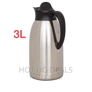 3L Simbaland Stainlesssteel Unbreakable Vacuum Flask- Silver