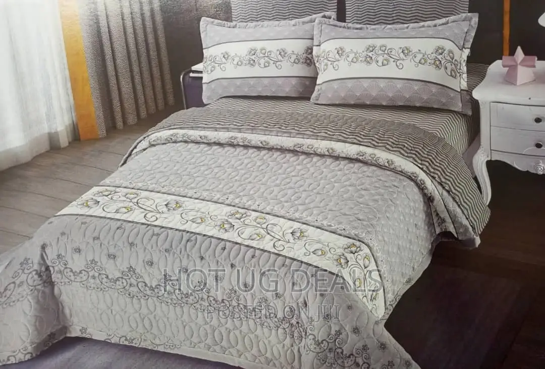 6by6 4pcs Bedspread With ✓1 Bedsheet ✓2 Pillowcases