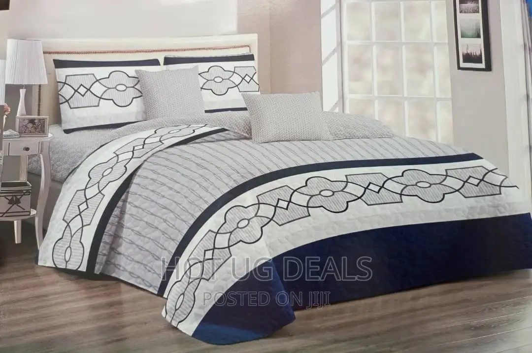 6by6 4pcs Bedspread With ✓1 Bedsheet ✓2 Pillowcases