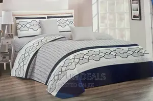 6by6 4pcs Bedspread With ✓1 Bedsheet ✓2 Pillowcases