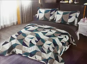 6by6 4pcs Bedspread With ✓1 Bedsheet ✓2 Pillowcases
