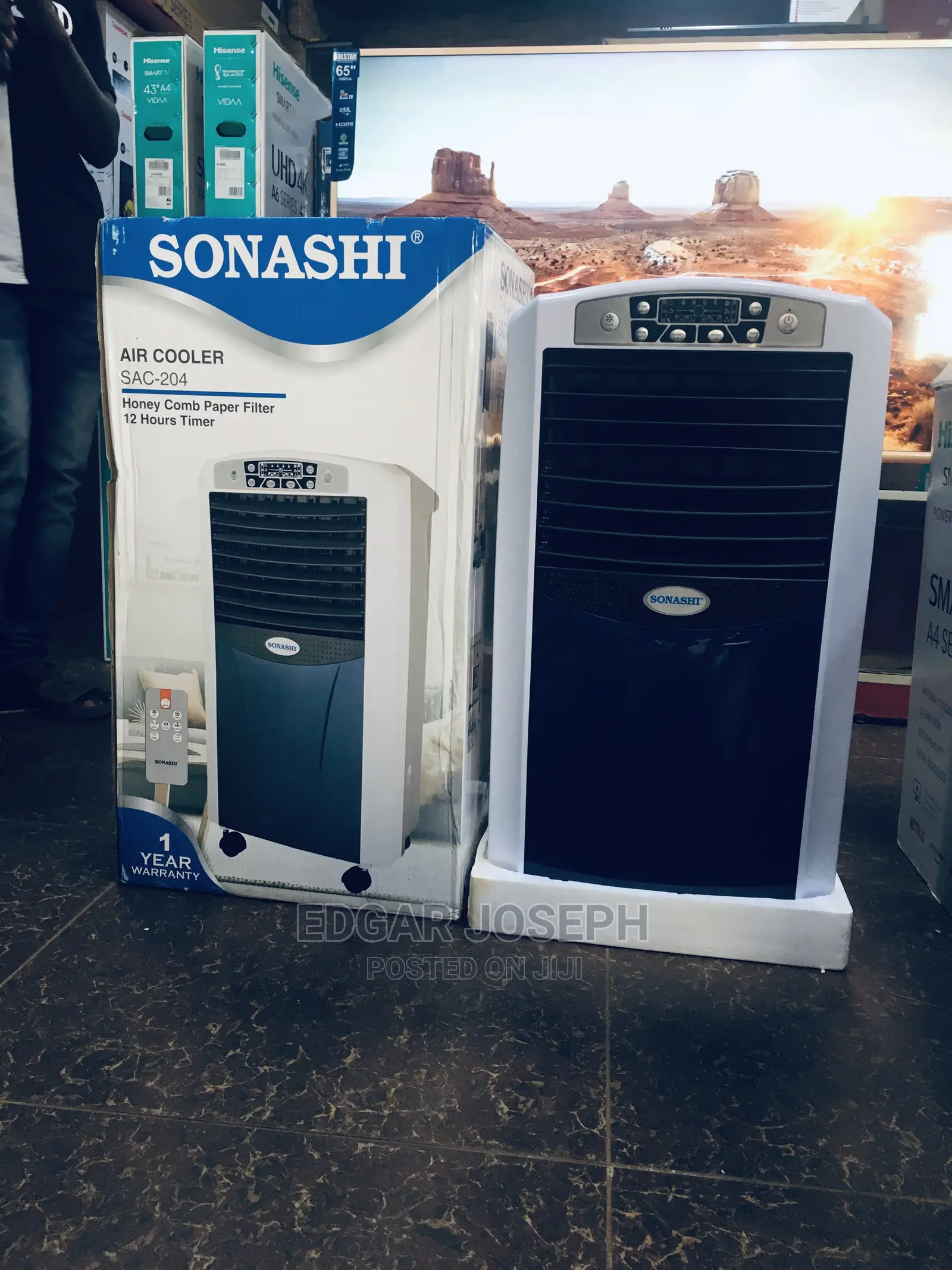 Sonashi Air Cooler Brand New