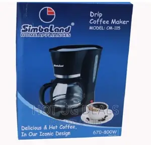 Simbaland Coffee Maker - Black