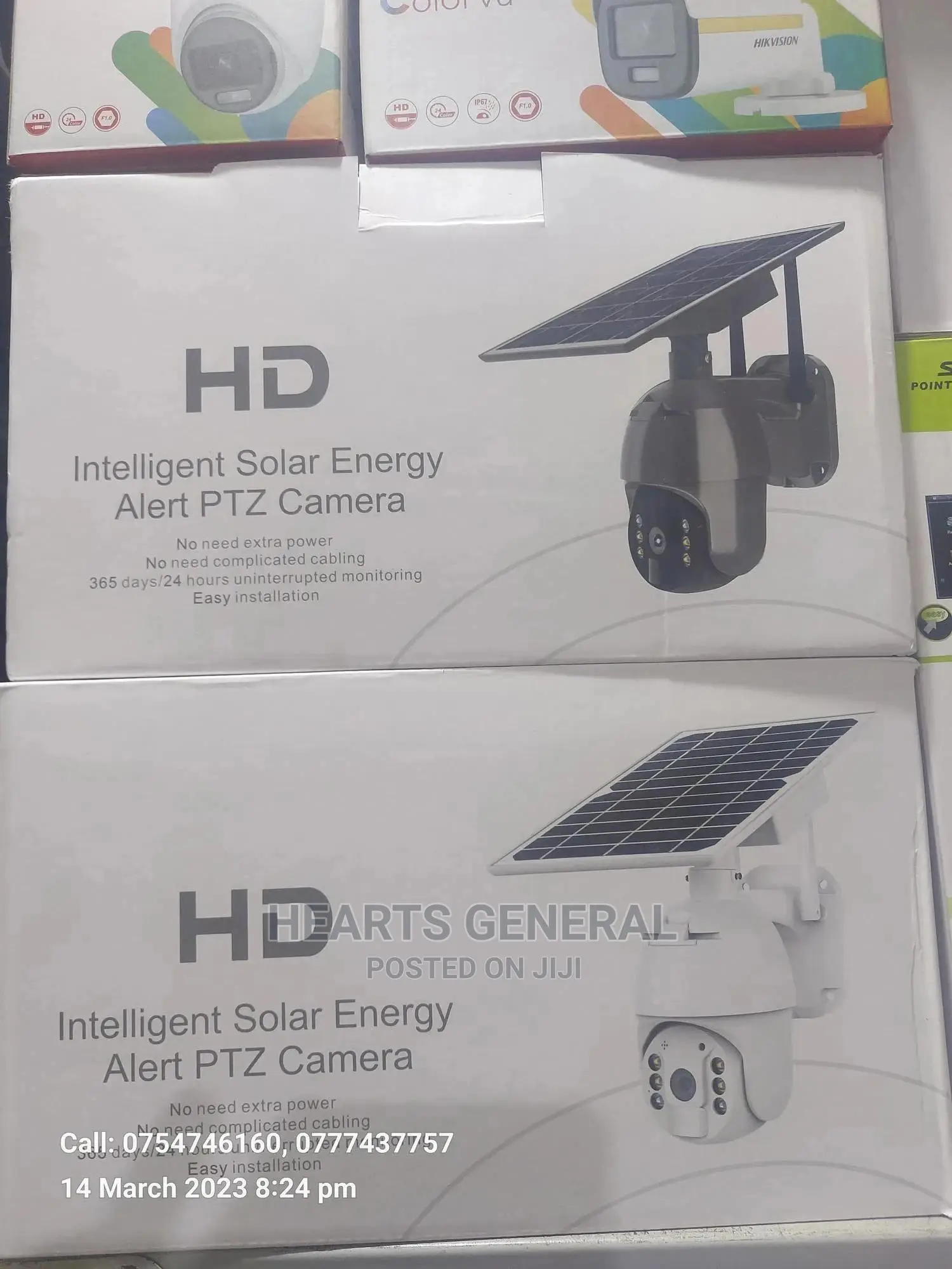4G 4mp Solar Security Camera With Built-In Battery.