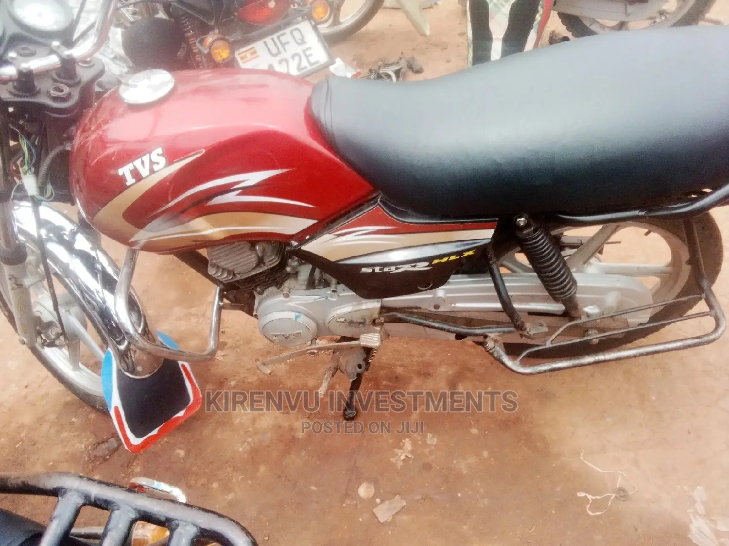 TVS HLX Plus ES 2016 Red