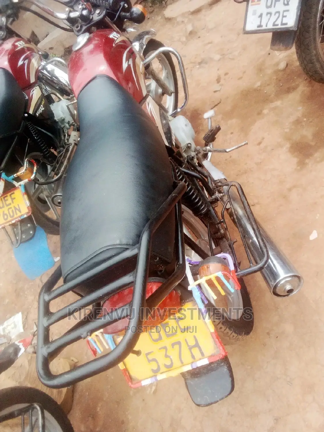 TVS HLX Plus ES 2016 Red