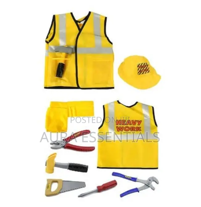 Kids Construction Workers Costume