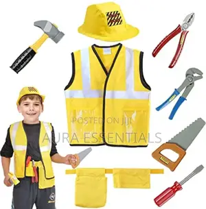 Kids Construction Workers Costume