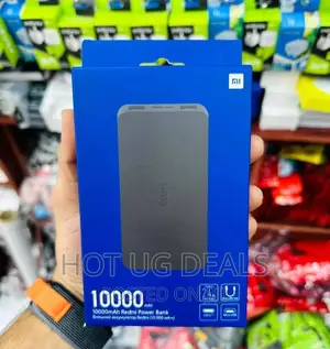 10000mah Redmi Portable Powerbank Ultra Sim -Black