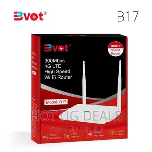 4G LTE Simcard Router 300 Mbps Open to All Networks -White