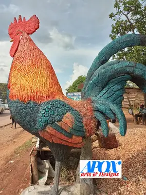 Cock Sculpture
