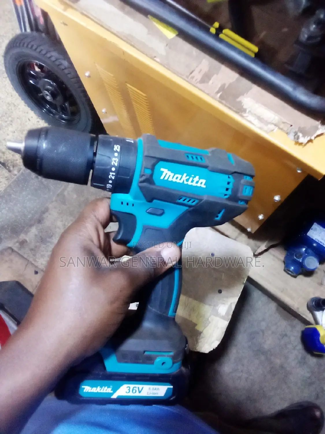 36V,Makita Drills.(Metalic Chucks)