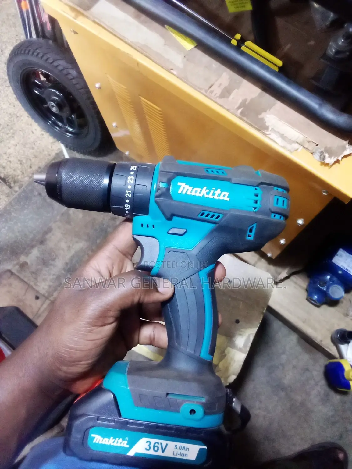 36V,Makita Drills.(Metalic Chucks)
