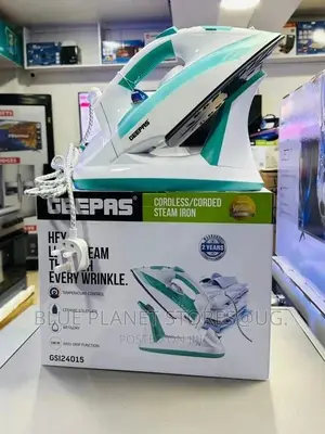 GEEPAS Cordless/Corded Steam Flat Irons // 2400w // GSI24015