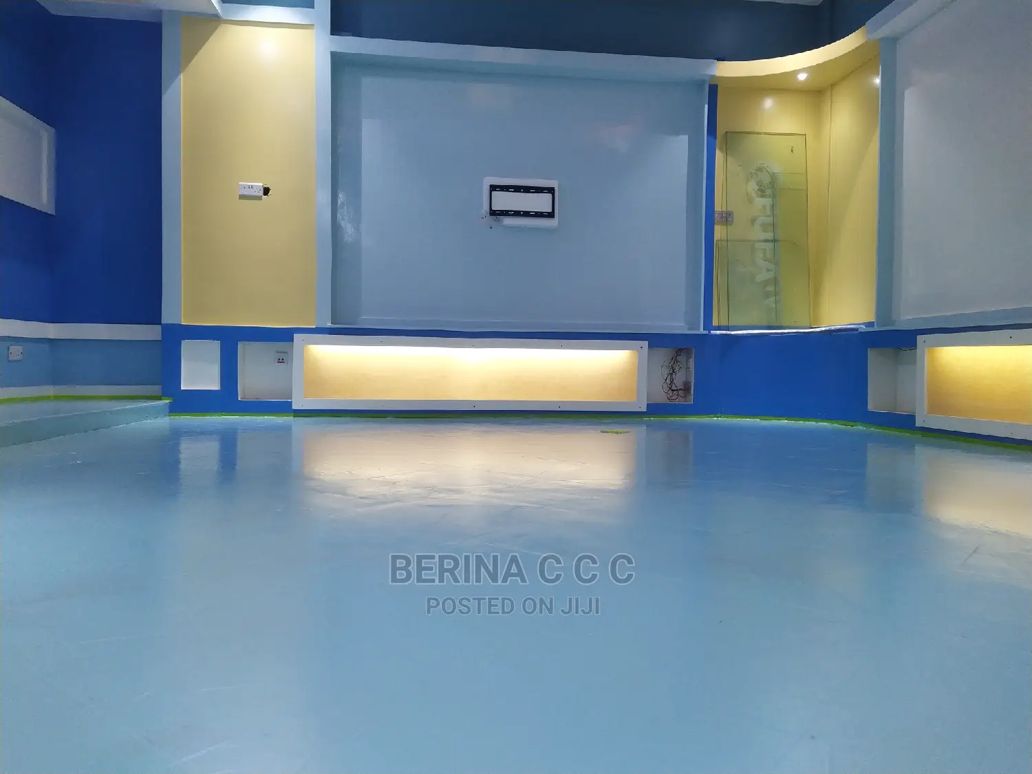 Gypsum Ceiling and Epoxy Flooring System