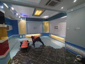 Gypsum Ceiling and Epoxy Flooring System