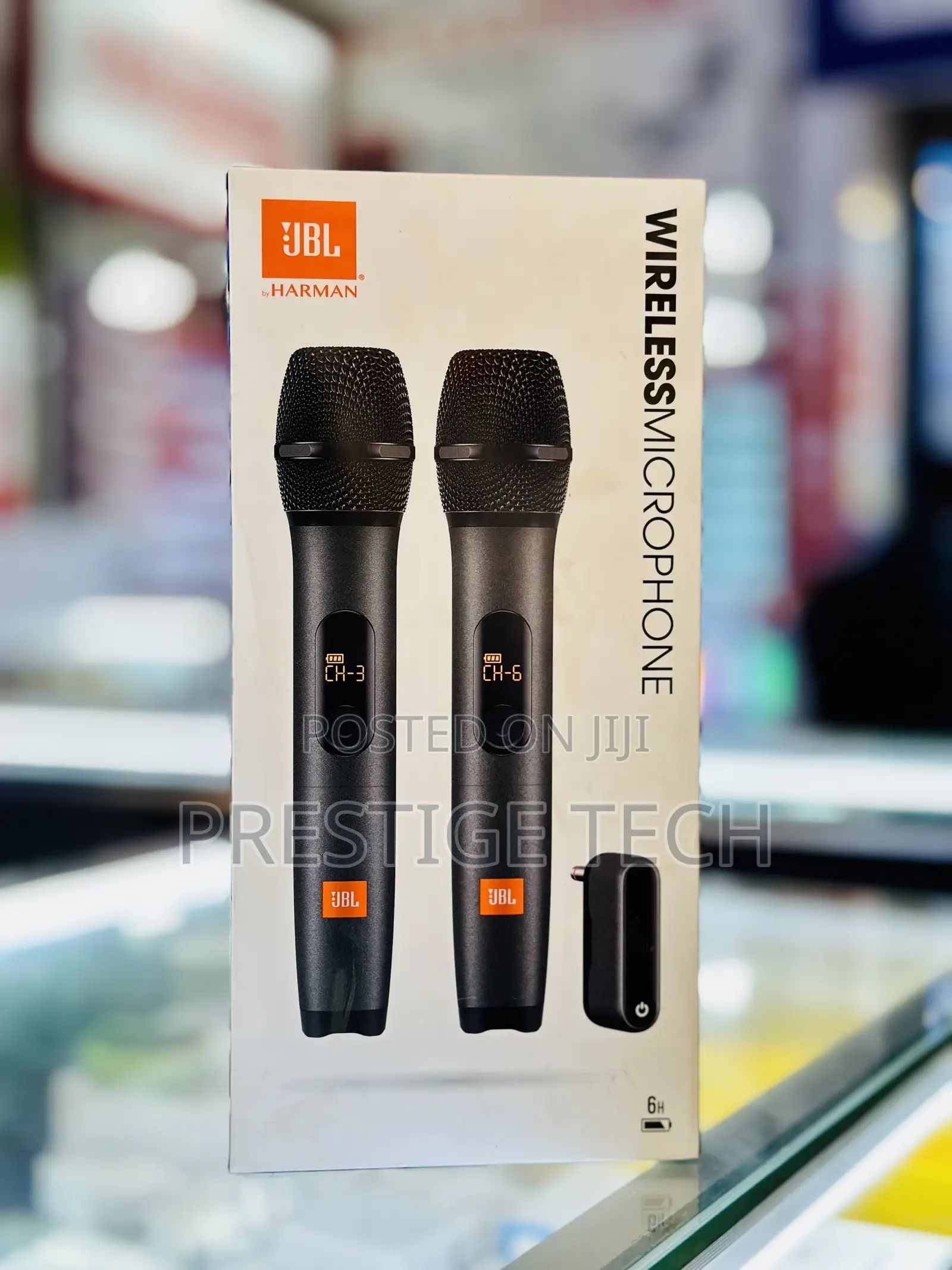 JBL Wireless Microphone (Pair) Plug and Play (8hours)