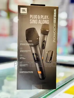 JBL Wireless Microphone (Pair) Plug and Play (8hours)