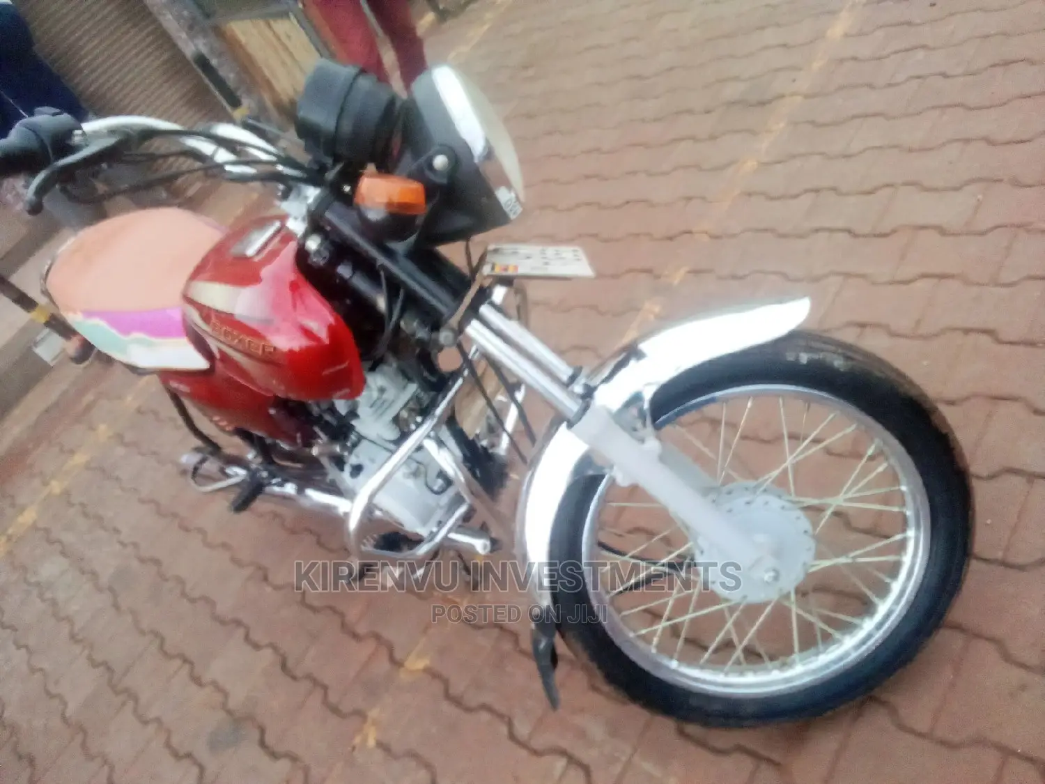 Bajaj Boxer 2020 Red