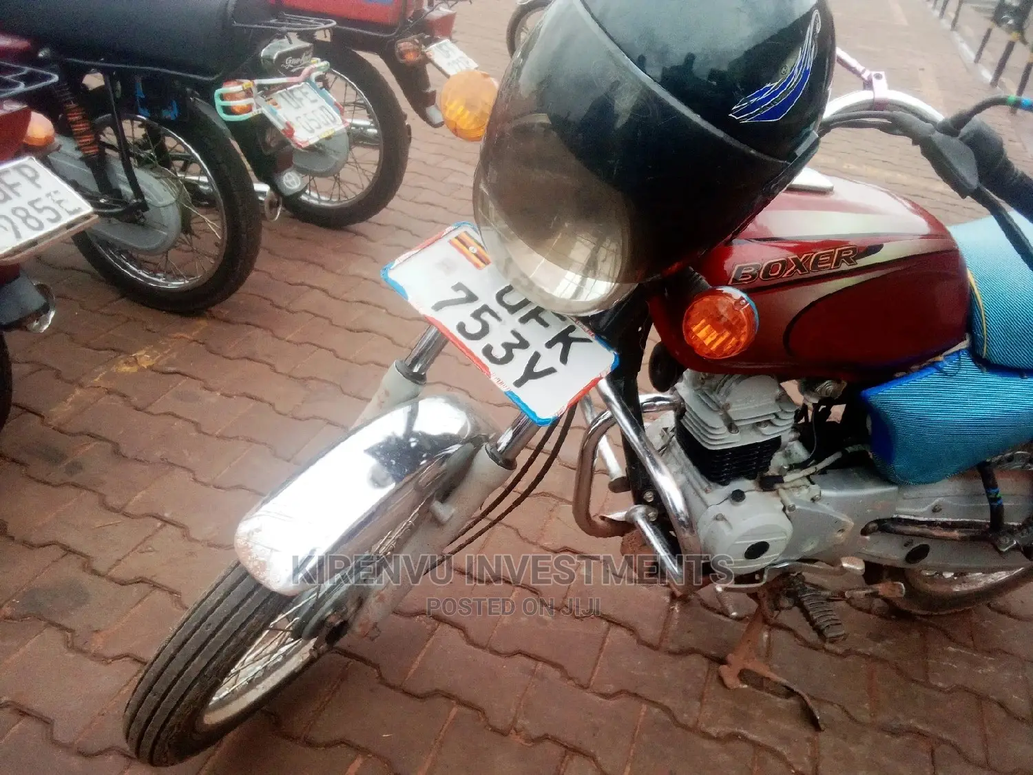 Bajaj Boxer 100 2021 Red