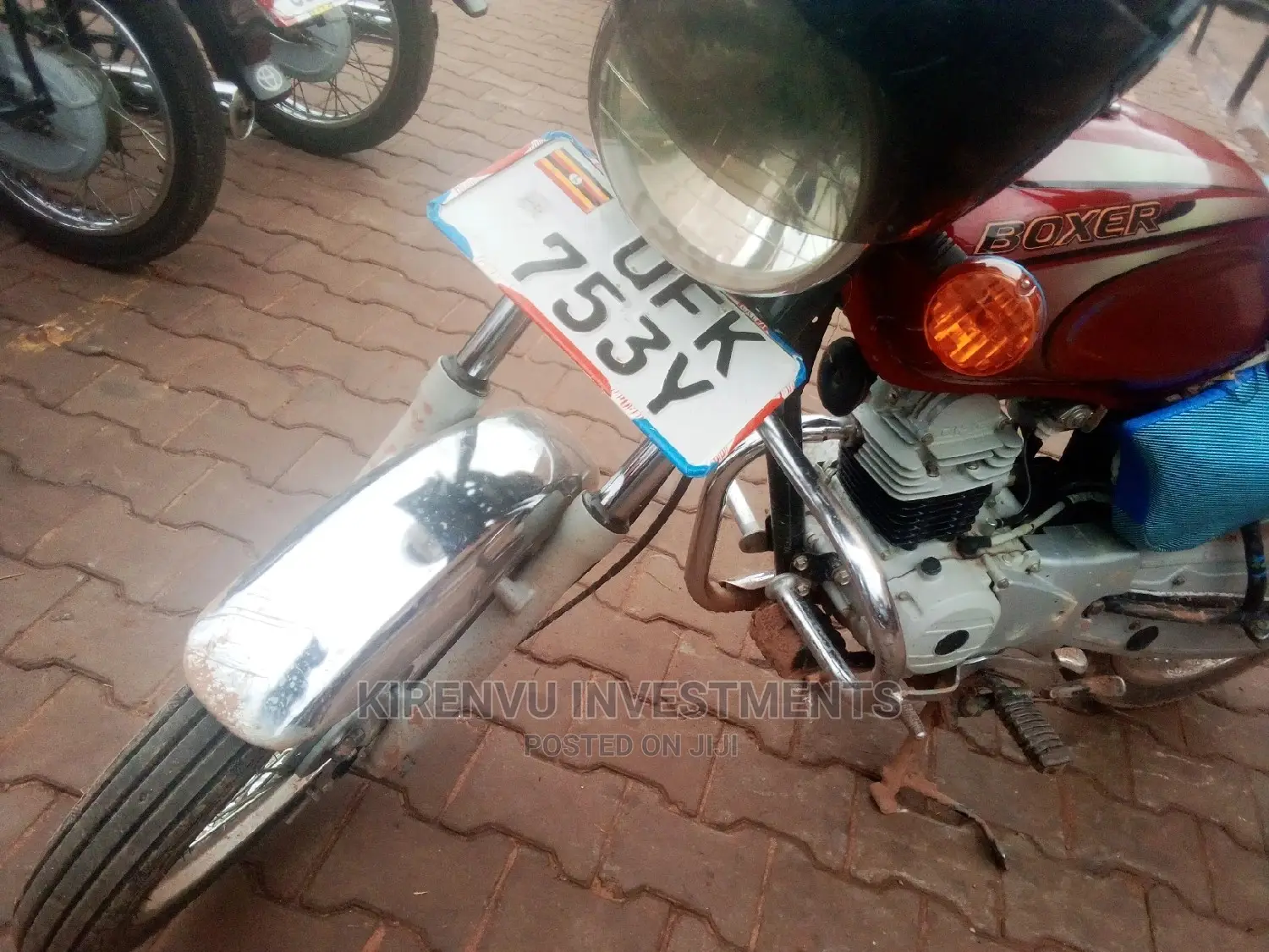 Bajaj Boxer 100 2021 Red